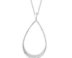 Zawieszka srebrna z cyrkoniami