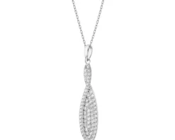 Zawieszka srebrna z cyrkoniami