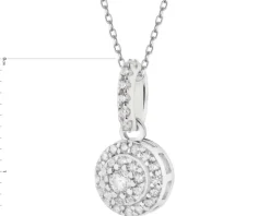 Zawieszka srebrna z cyrkoniami