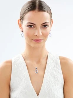 Zawieszka srebrna z cyrkoniami