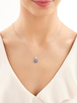 Zawieszka srebrna z cyrkoniami