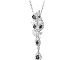 Zawieszka srebrna z cyrkoniami