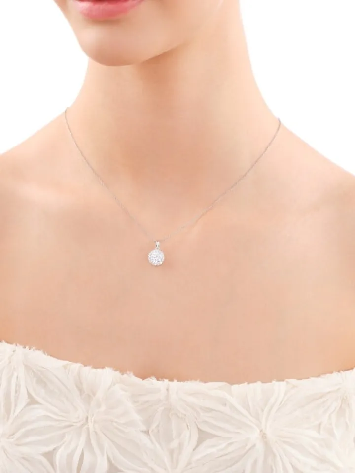 Zawieszka srebrna z cyrkoniami