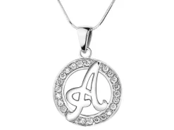 Zawieszka srebrna z cyrkoniami