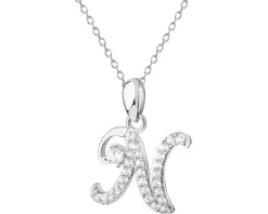 Zawieszka srebrna z cyrkoniami