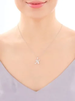 Zawieszka srebrna z cyrkoniami