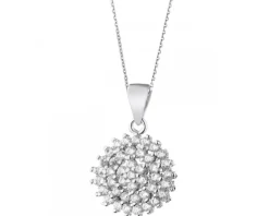 Zawieszka srebrna z cyrkoniami