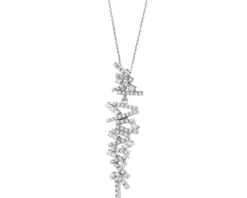 Zawieszka srebrna z cyrkoniami