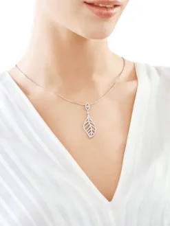 Zawieszka srebrna z cyrkoniami