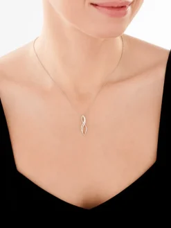 Zawieszka srebrna z cyrkoniami