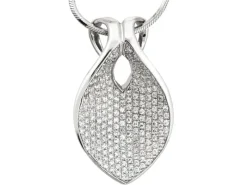 Zawieszka srebrna z cyrkoniami