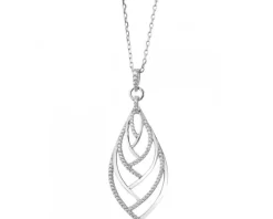 Zawieszka srebrna z cyrkoniami