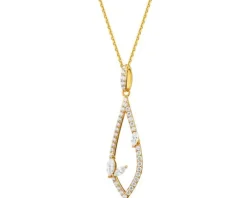 Zawieszka srebrna z cyrkoniami