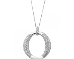 Zawieszka srebrna z cyrkoniami