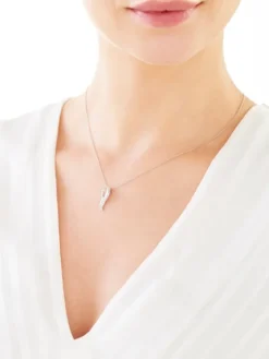 Zawieszka srebrna z cyrkoniami