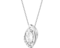 Zawieszka srebrna z cyrkoniami