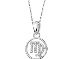 Zawieszka srebrna z cyrkoniami