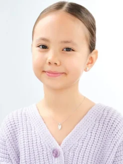 Zawieszka srebrna z cyrkoniami - sowa