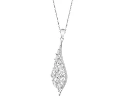 Zawieszka srebrna z cyrkoniami