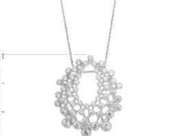 Zawieszka srebrna z cyrkoniami