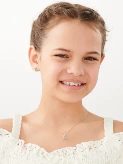 Zawieszka srebrna z cyrkoniami - kot