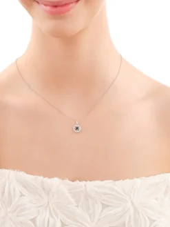 Zawieszka srebrna z cyrkoniami