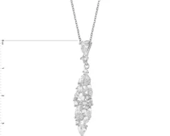 Zawieszka srebrna z cyrkoniami