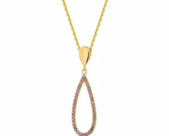 Zawieszka srebrna z cyrkoniami