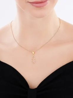 Zawieszka srebrna z cyrkoniami