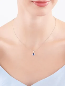 Zawieszka srebrna z cyrkoniami