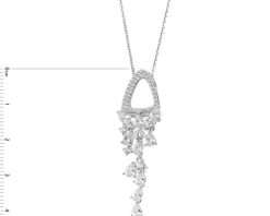 Zawieszka srebrna z cyrkoniami