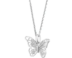 Zawieszka srebrna z cyrkoniami