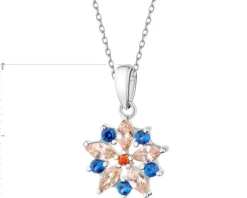 Zawieszka srebrna z cyrkoniami