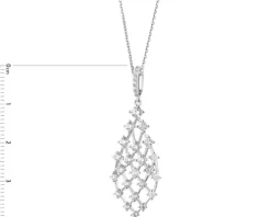 Zawieszka srebrna z cyrkoniami