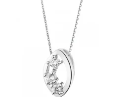 Zawieszka srebrna z cyrkoniami