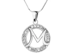 Zawieszka srebrna z cyrkoniami