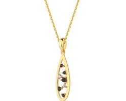 Zawieszka srebrna z cyrkoniami