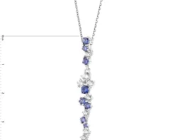 Zawieszka srebrna z cyrkoniami