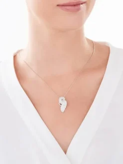 Zawieszka srebrna z cyrkoniami