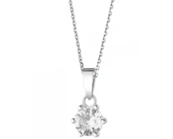 Zawieszka srebrna z cyrkoniami