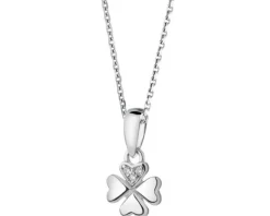 Zawieszka srebrna z cyrkoniami