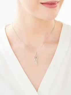 Zawieszka srebrna z cyrkoniami