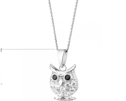 Zawieszka srebrna z cyrkoniami