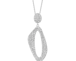 Zawieszka srebrna z cyrkoniami