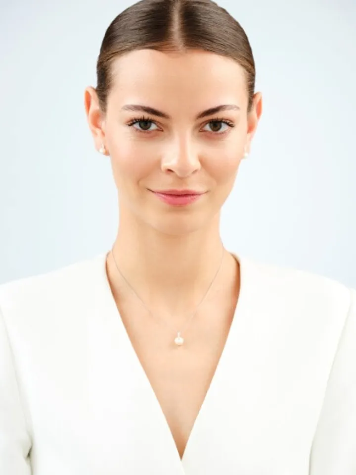 Zawieszka srebrna z perłą