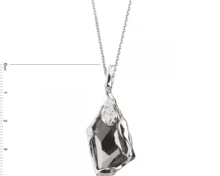 Zawieszka srebrna ze szkłem