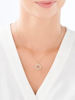 Zawieszka srebrna ze szkłem