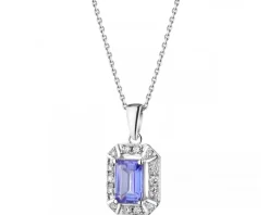 Zawieszka z białego złota z brylantami - 2,21 ct - próba 750