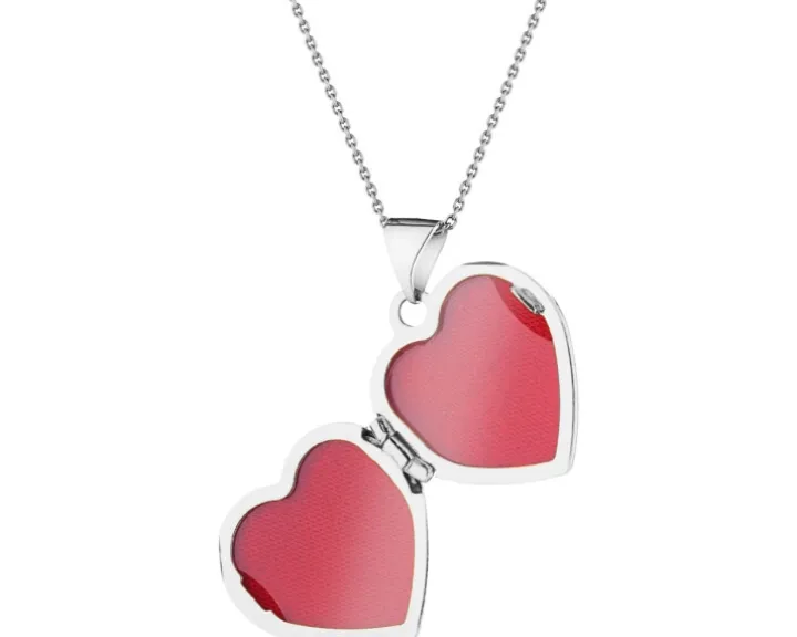 Zawieszka z białego złota z brylantami - rozeta - 0,70 ct - próba 585