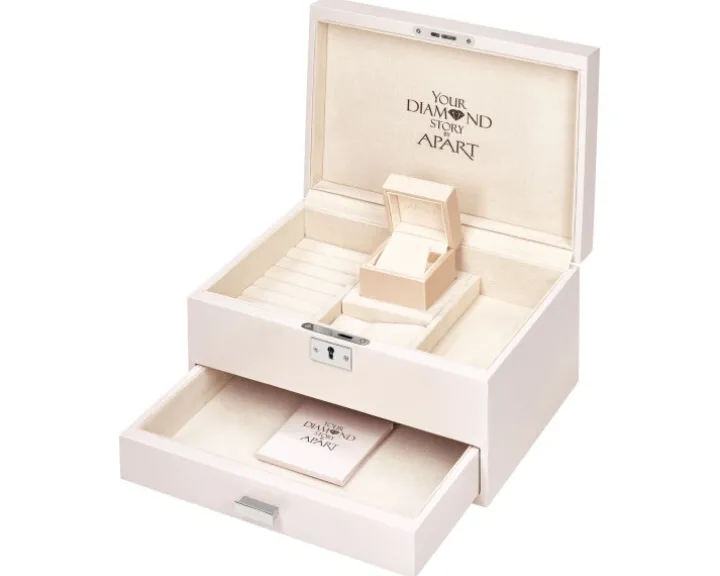 Zawieszka z żółtego złota z brylantami - 0,25 ct - próba 750